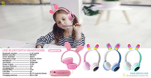 LED Bluetooth Headphone